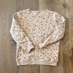 Cotton On Kids Tan and Black Patterned Sweatshirt